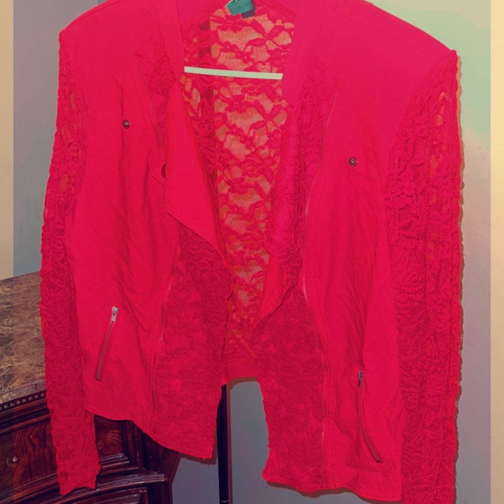 Material girl, xxl and red color